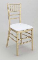 CHIAVARI židle zlatá dřevěná